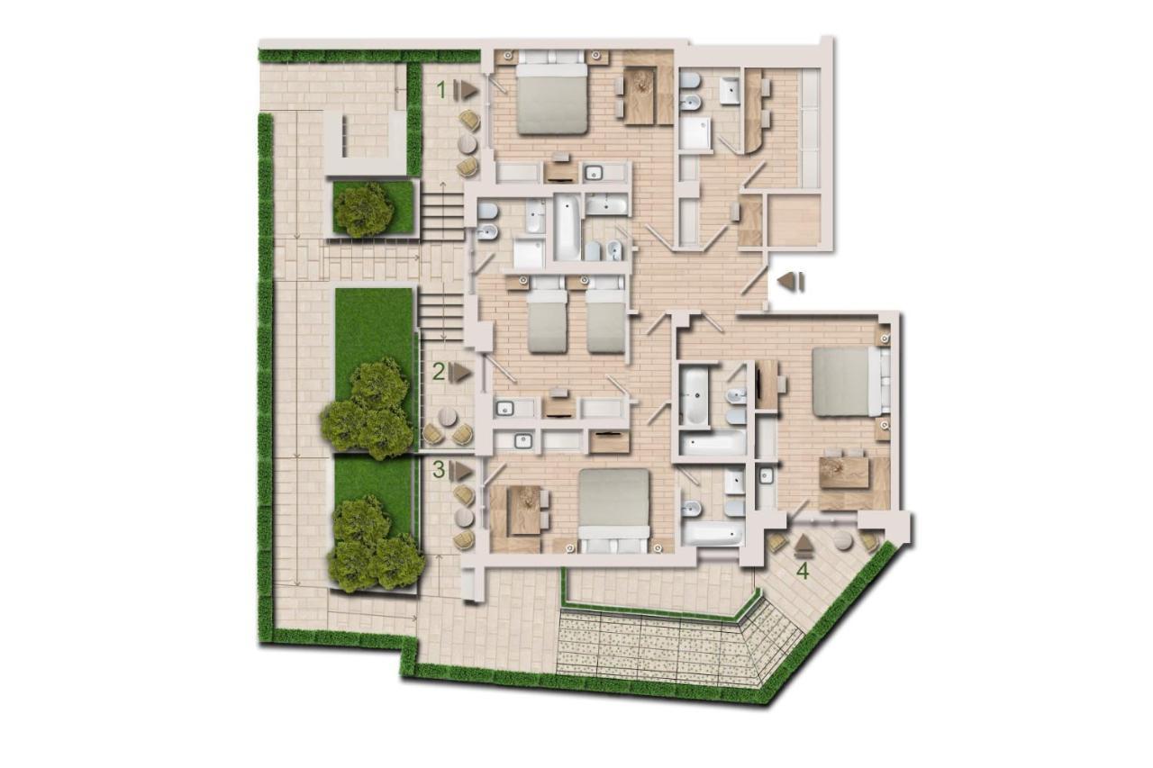 Il Giardino Delle Tartarughe Hotel Róma Kültér fotó